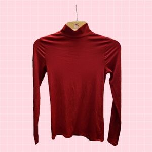 No Boundaries 🌹 Ribbed Mock Neck Tee